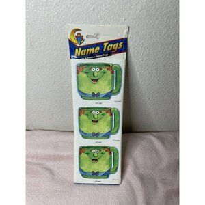Creative Teaching Press Sticker Name tags CTP 0667 Happy Mug vintage 1994